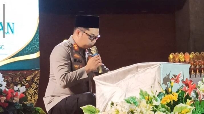 Momen Langka Seorang Kapolres di Bali Jadi Qori Pembukaan MTQ