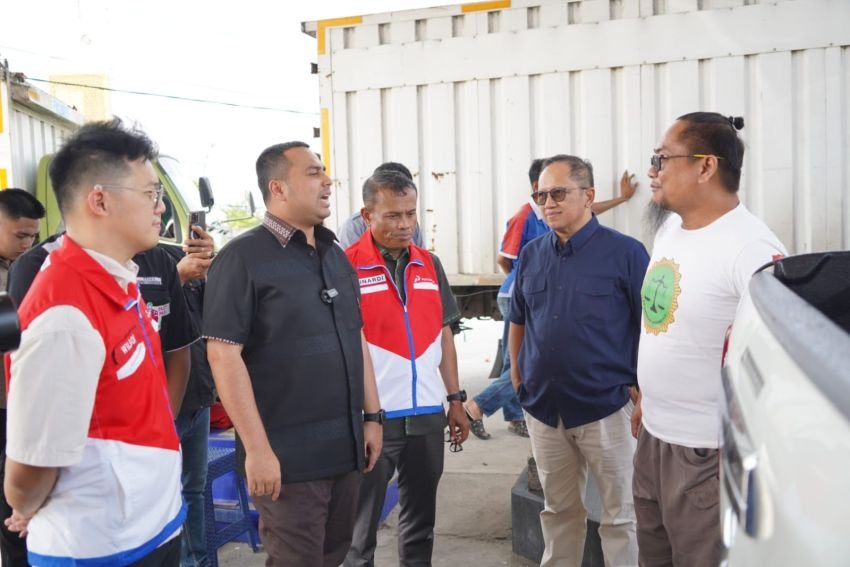 Pertamina, DPR RI dan BPH Migas Tinjau SPBU di Riau