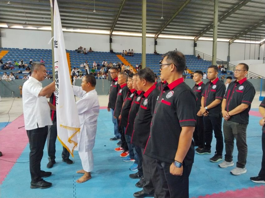 Timbul Marganda Lingga Dilantik Jadi Ketua Pengcab Tako P. Siantar, Siap Cetak Atlit Berprestasi