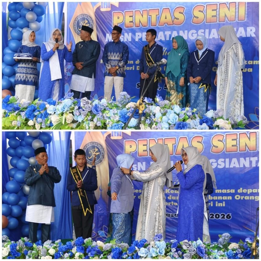 Dirangkai Dengan Pentas Seni, 343 Siswa MTsN Pematangsiantar Dilepas