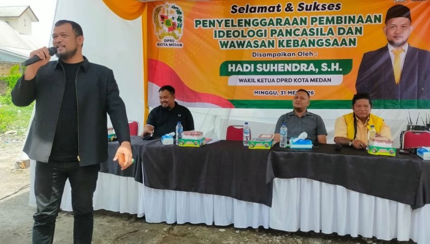 Gelar Pembinaan Ideologi Pancasila, Hadi Suhendra Tekankan Penguatan Moral Generasi Muda