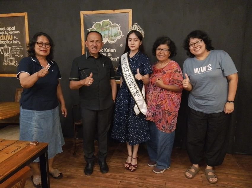 Berharap Juara Tingkat Nasional, Ruth Theresya Simanjuntak Juara 1 Putri Pelajar Indonesia Sumut Minta Dukungan dan Doa Maruli Siahaan