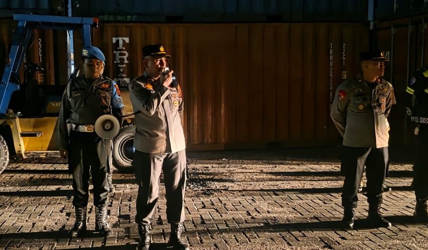 Antisipasi Sejumlah Kejahatan, Polres Pelabuhan Belawan Gelar KRYD Saat Pemadaman Listrik Meluas