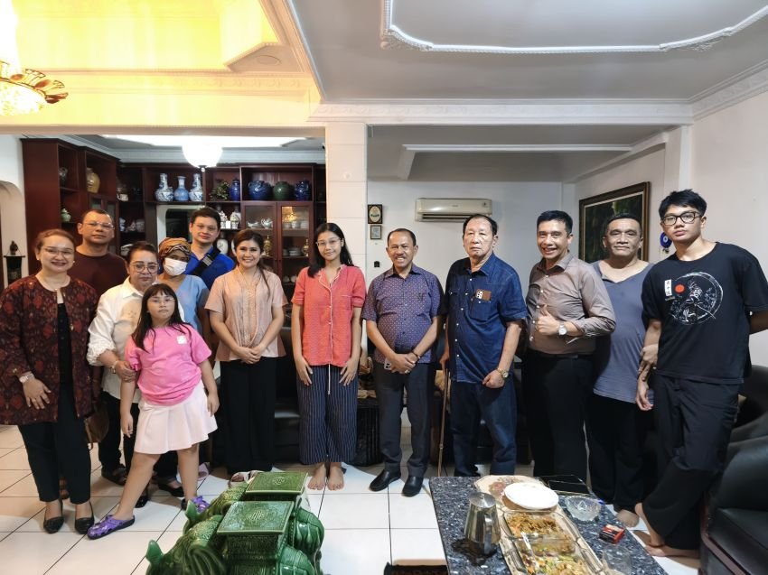 Maruli Siahaan Hadiri Acara Syukuran Naik Sidi  Putri Anggota PPSD Siahaan Sektor 18 Medan