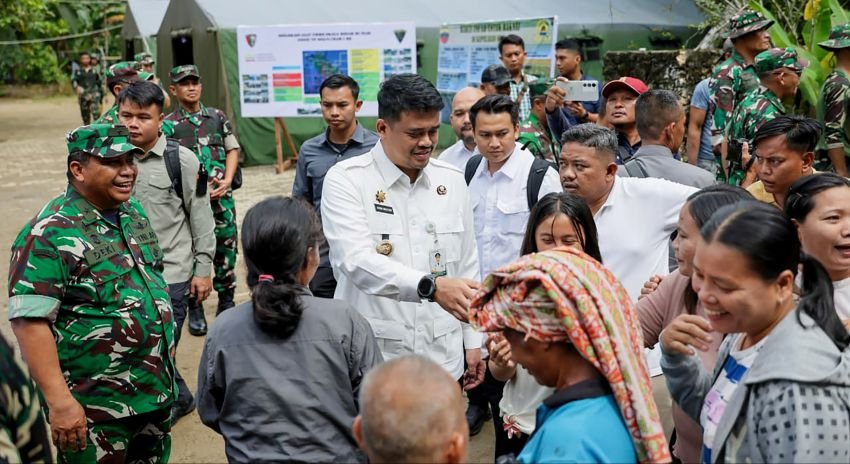 Dukung Karya Bakti Skala Besar TNI AD, Bobby Nasution Harapkan Percepatan Infrastruktur di Kepulauan Nias