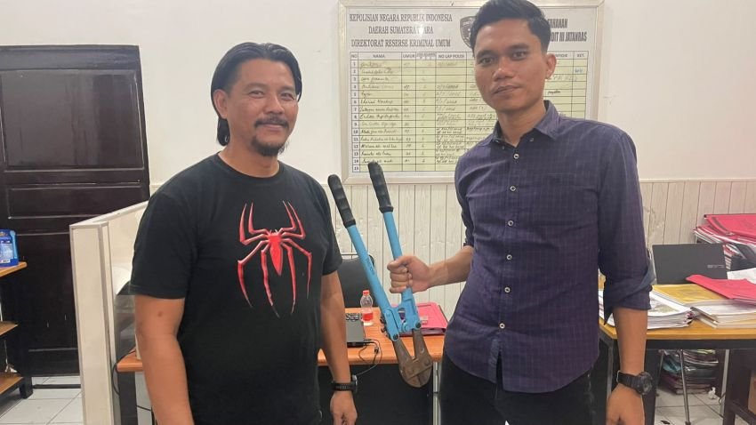 Kawanan Residivis Curanmor Ahli Potong Rantai dan Gembok Ditangkap URC MIT Jatanras Poldasu, Tabrak Mobil Polisi dan Lukai 2 petugas