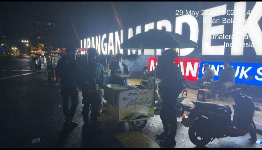 Brimob Sumut Patroli Humanis Perkuat Keamanan dan Dukung UMKM