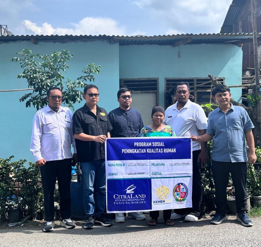 Bedah Rumah Warga, Komitmen Citraland Grup Bantu Warga Kurang Mampu