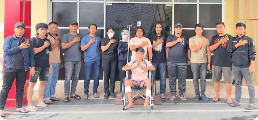 Tim MIT Jatanras Poldasu Tembak Perampok Penumpang Angkot Morina, Sempat Viral di Medsos