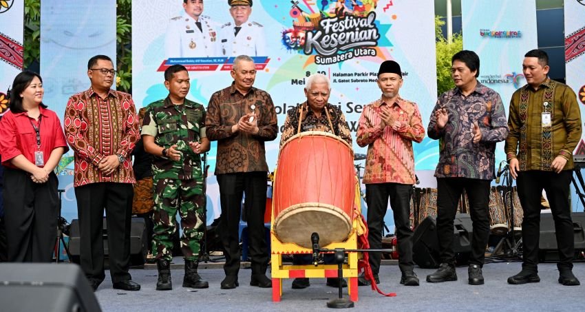 Wagub Surya Harapkan Festival Kesenian Sumut Jadi Ruang Merawat Identitas Budaya dan Harmoni Keberagaman