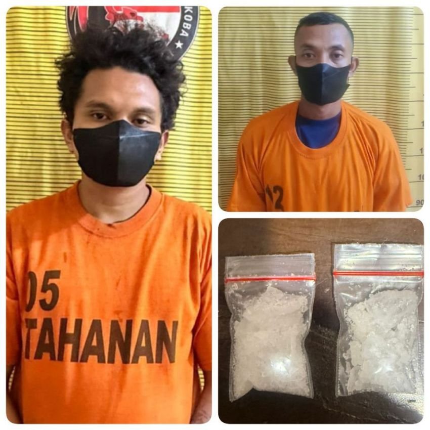 Dua Pengedar Narkoba Di Diringkus Satresnarkoba Polres Binjai