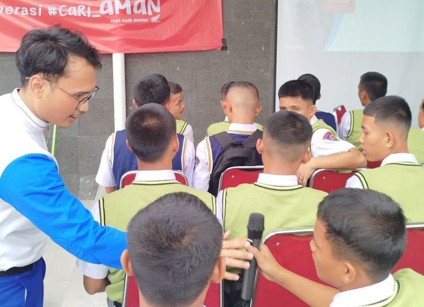 Sapa Pelajar SMK, Indako Perkuat Sinergi Bangun Generasi Cari Aman