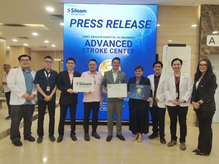 Siloam Medan Cetak Sejarah sebagai RS Swasta Pertama di Indonesia Raih Sertifikasi Advanced Stroke Centre dari World Stroke Organization
