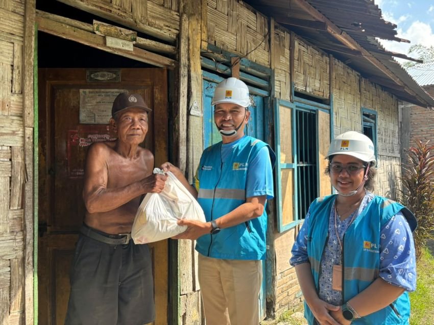 Xtracare PLN UP3 Pematangsiantar Kembali Hadirkan Kepedulian, Salurkan 15 Paket Sembako kepada Masyarakat