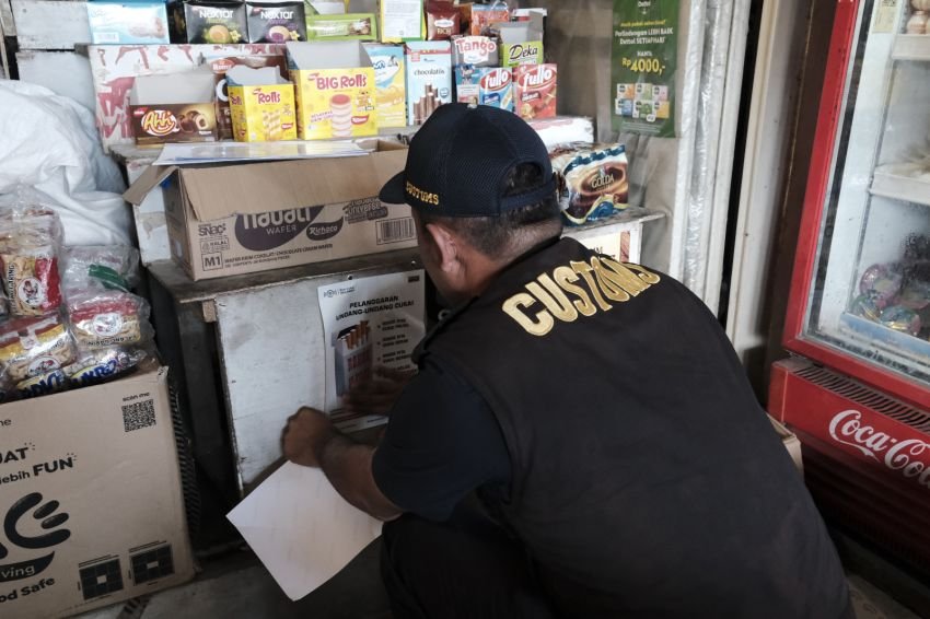 Bea Cukai Belawan Gencarkan Gerakan Gempur Rokok Ilegal, Selamatkan Penerimaan Negara