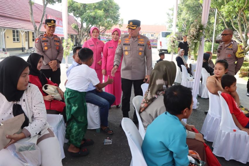 Menyambut Hari Bhayangkara ke-80 Tahun 2026, Polres Binjai Gelar Sunatan Masal