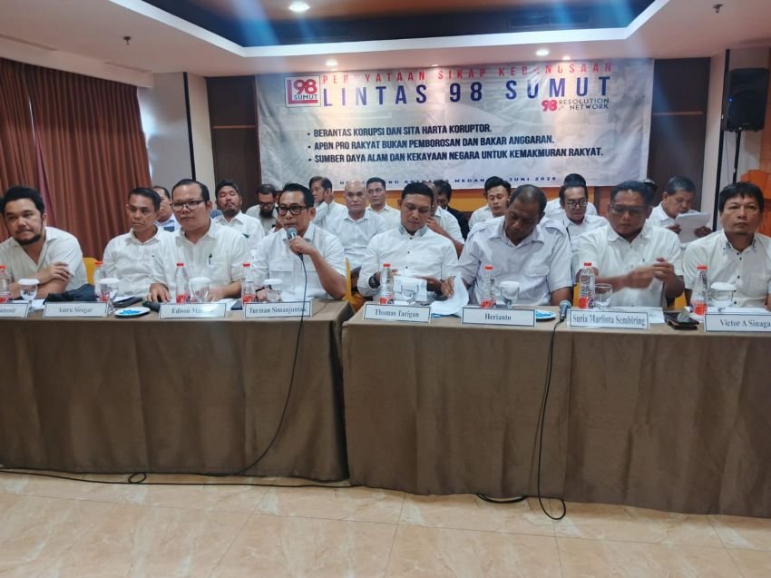 Lintas 98 Sumut Dukung Program Pemerintahan Prabowo-Gibran