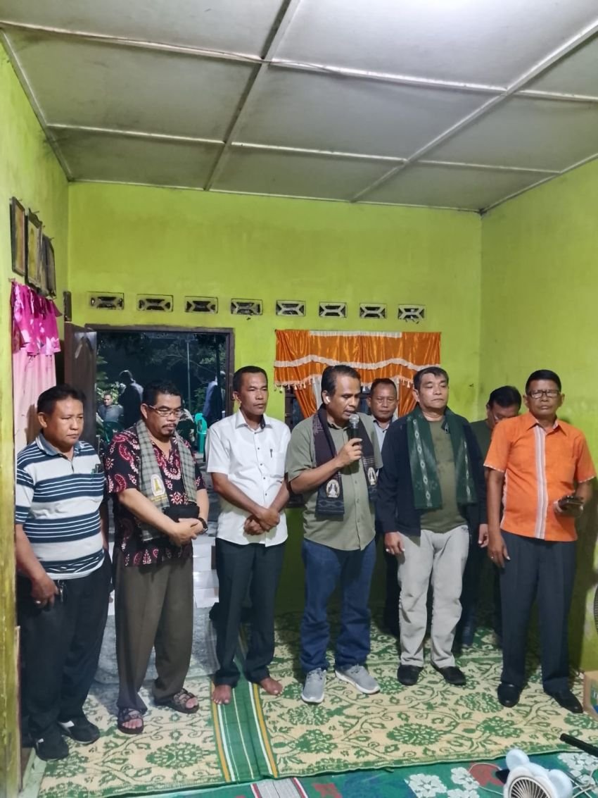 Maruli Siahaan Kunjungan Sosial Atas Meninggalnya Anggota PPSD Siahaan Sektor 1 Medan