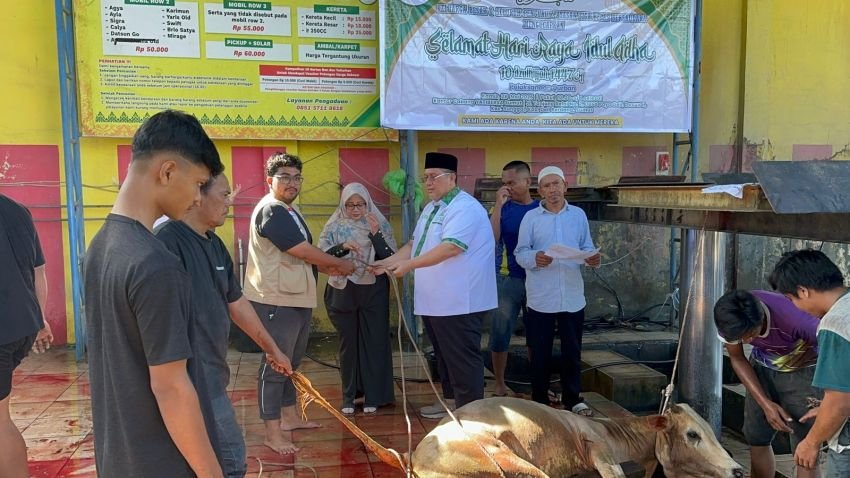 Yatibersa Tebar Berkah Idul Adha, 16 Hewan Kurban Dinikmati 497 KK di Sumut dan Mentawai