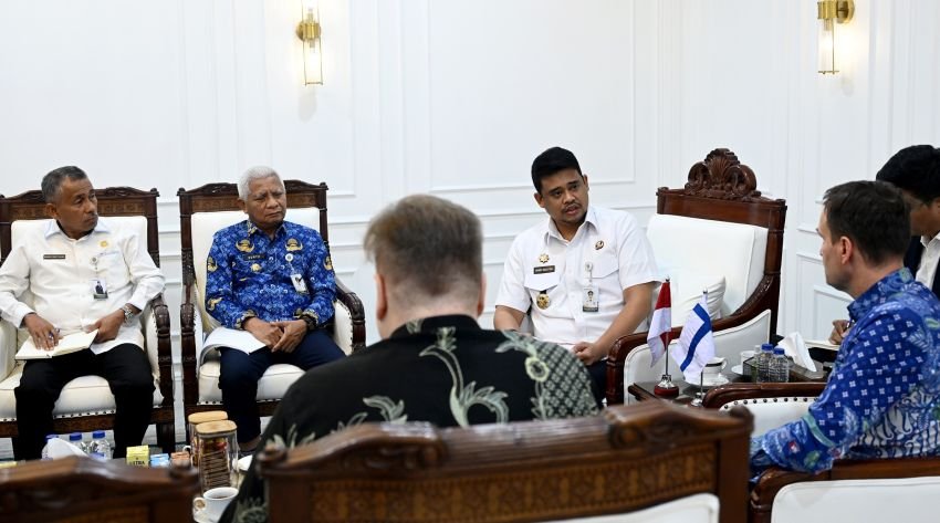 Gubernur Bobby Nasution Jajaki Kerja Sama PSEL Dengan Finlandia,