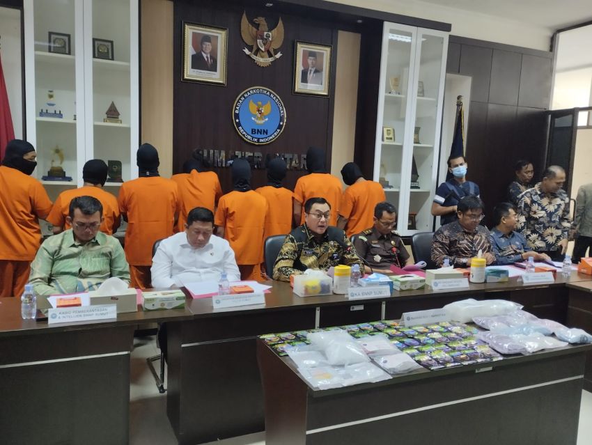 Lagi, BNN Sumut Ungkap Kasus Narkoba : Bos Pemilik Hiburan Malam Rantau Prapat Ditangkap Saat Liburan Bersama Keluarga