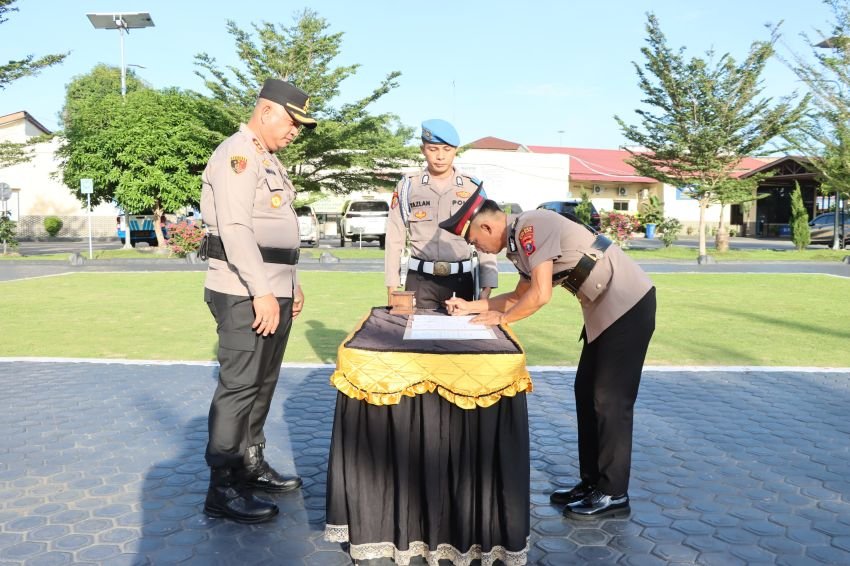 Polres Batu Bara Gelar Sertijab Kasiwas