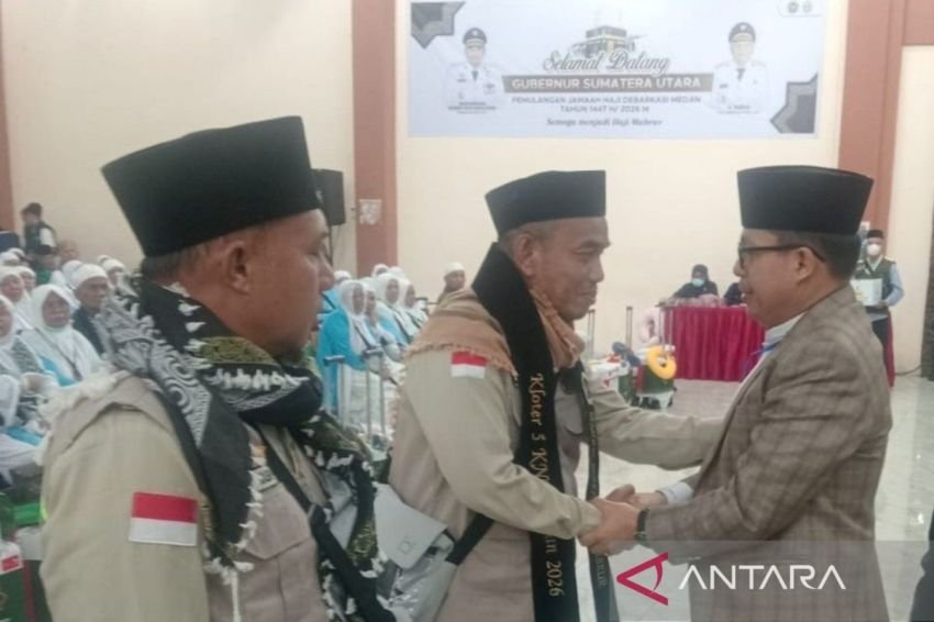 Sakit, Seorang Jamaah Haji Kloter 05 Debarkasi Medan Tertahan di Tanah Suci