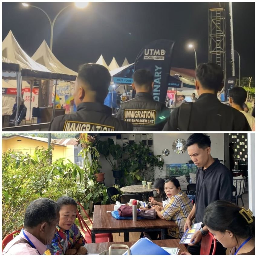 Imigrasi Pematangsiantar Turut Semarakkan Trails Of The King's UTMB di Kabupaten Samosir