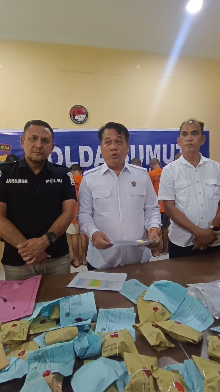 Selama 14 Hari, Polresta Deli Serdang Ungkap 65 Kasus Narkotika dan Amankan 78 Tersangka