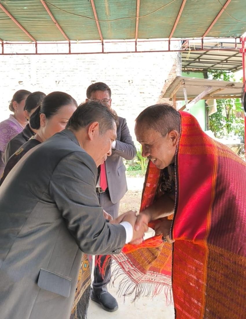Dukung Kemajuan Gereja dan Kesejahteraan Umat, Maruli Siahaan Hadiri dan Bantu Pembangunan Gereja HKBP Ruth Simalingkar B