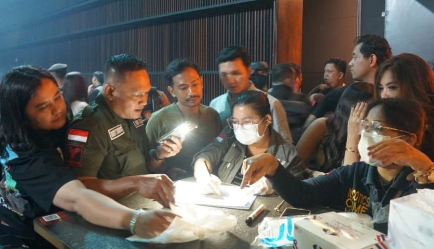 Ops Saber Bersinar 2026, BNN Sumut Razia THM di Medan : Cuma Satu Pengunjung Positif Narkoba