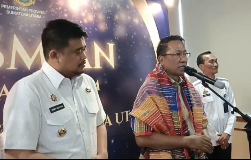 Menkum Supratman Resmikan 6.110 Posbakum di Sumut, Gubernur Bobby Nasution: Penyelesaian Kasus Tertentu Lewat Justice Colaborator