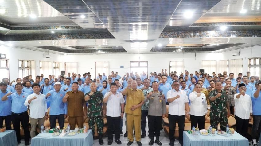 Syah Afandin Buka Raker KONI Langkat, Targetkan Prestasi Gemilang di PORPROVSU