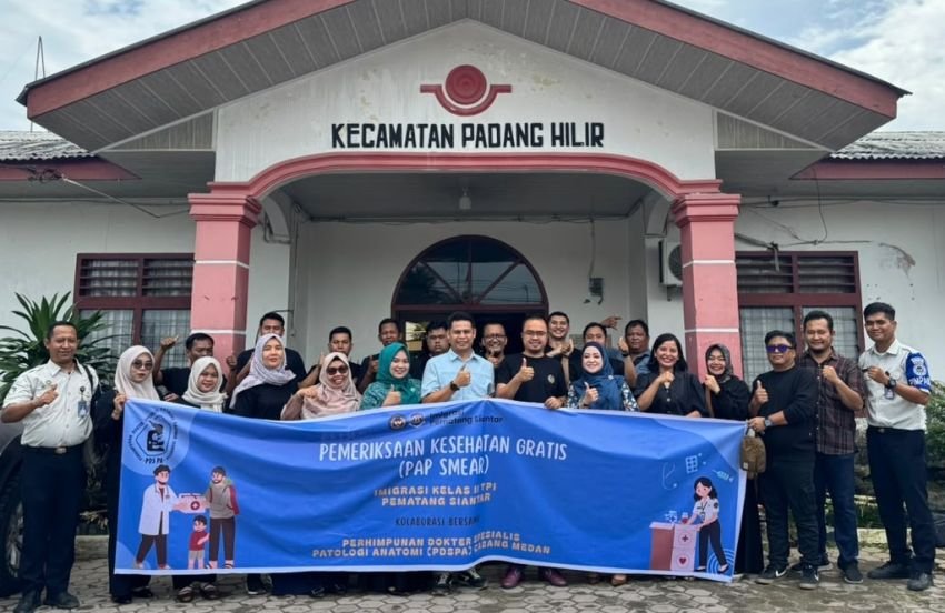 Imigrasi Pematang Siantar Gelar Baksos dan Pemeriksaan PAP SMEAR Gratis