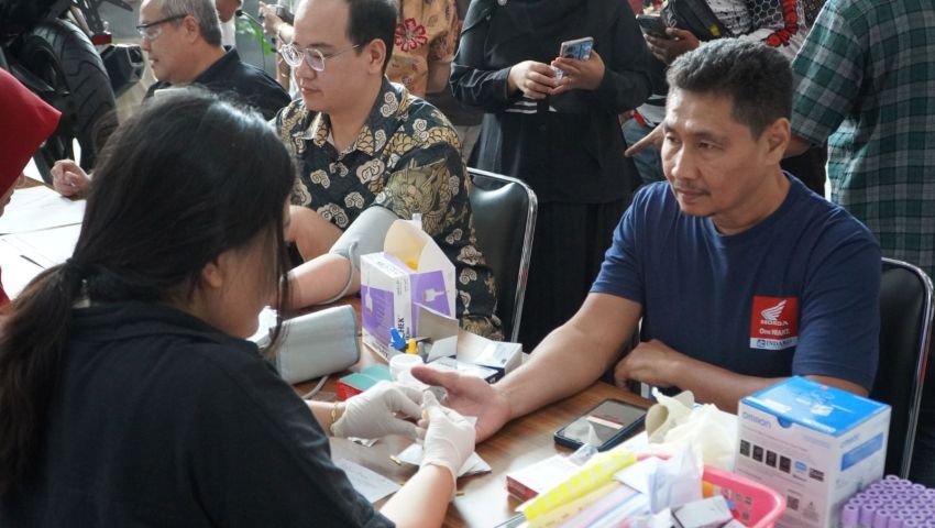 Sambut Anniversary Ke-60, PT Indako Trading Coy Gelar Aksi Donor Darah