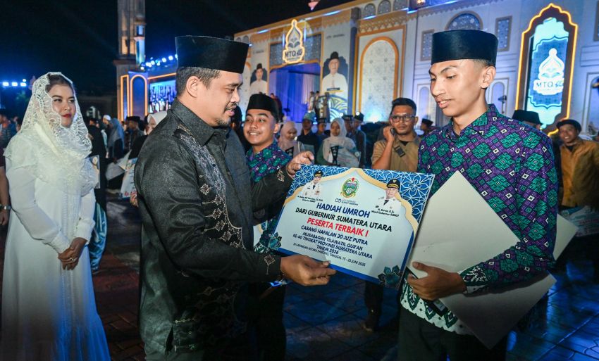 Tutup MTQ ke-40 Sumut, Bobby Nasution Tekankan Implementasi Nilai Alquran dalam Kehidupan
