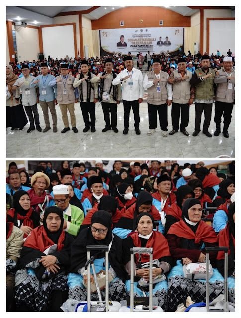 358 Jamaah Haji Kloter 06 Debarkasi Medan Pulang