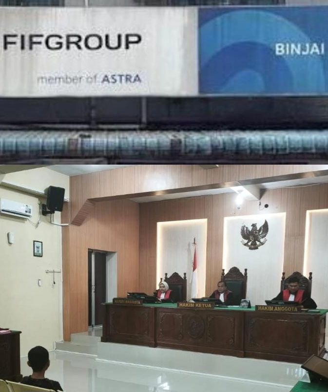 Gadaikan Motor Kredit, Debitur FIF GROUP Cabang Binjai Divonis 6 Bulan Penjara