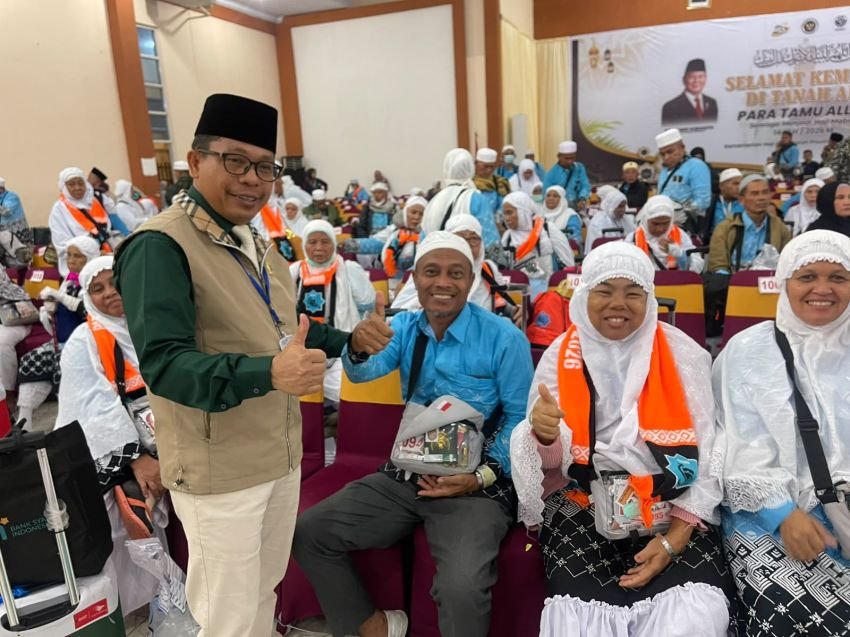 Sambut Kepulangan Kloter 09, Ketua PPIH Ajak Jemaah Rawat Nilai-Nilai Kemabruran Haji