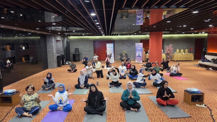 Konjen India Gandeng Jurnalis Sebarkan Yoga Untuk Kesehatan