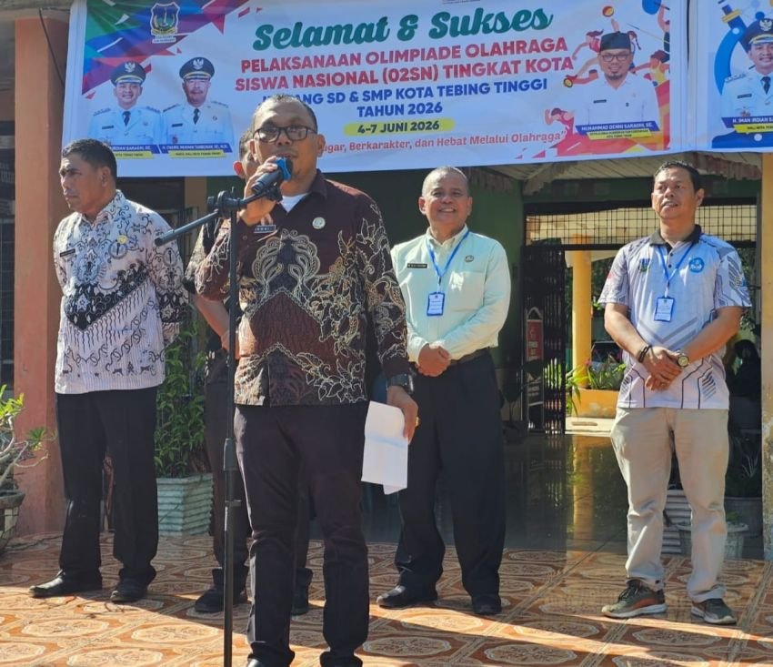 Kegiatan O2SN dan OSN di Kota Tebing Tinggi Resmi Dimulai