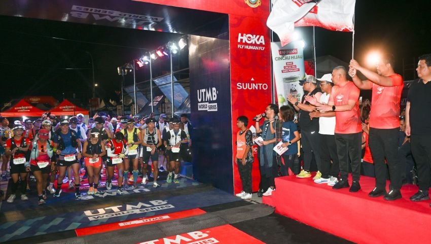 Bobby Nasution Lepas Pelari Dunia Trail of The Kings UTMB, Danau Toba Kian Mendunia Lewat Sport Tourism