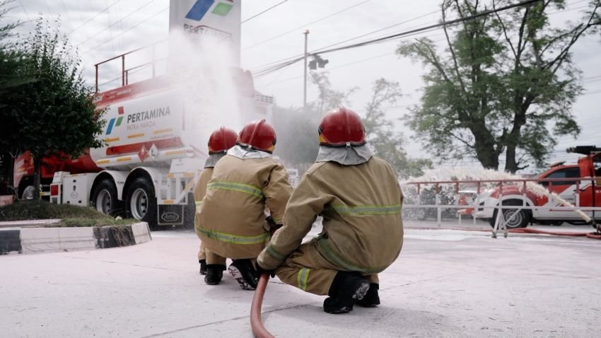Pertamina Sumbagut Tingkatkan Kesiapsiagaan Tanggap Darurat  di Aceh Besar