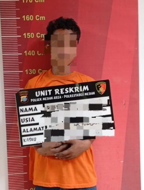 Polsek Medan Area Tangkap Pelaku Curanmor : Hasil Kejahatan Untuk Beli Sabu