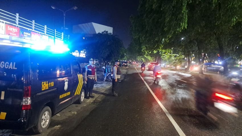 Polsek Sunggal Intensifkan Patroli Blue Light, Antisipasi 3C Dan Balap Liar, Himbau Masyarakat Manfaatkan Layanan 110