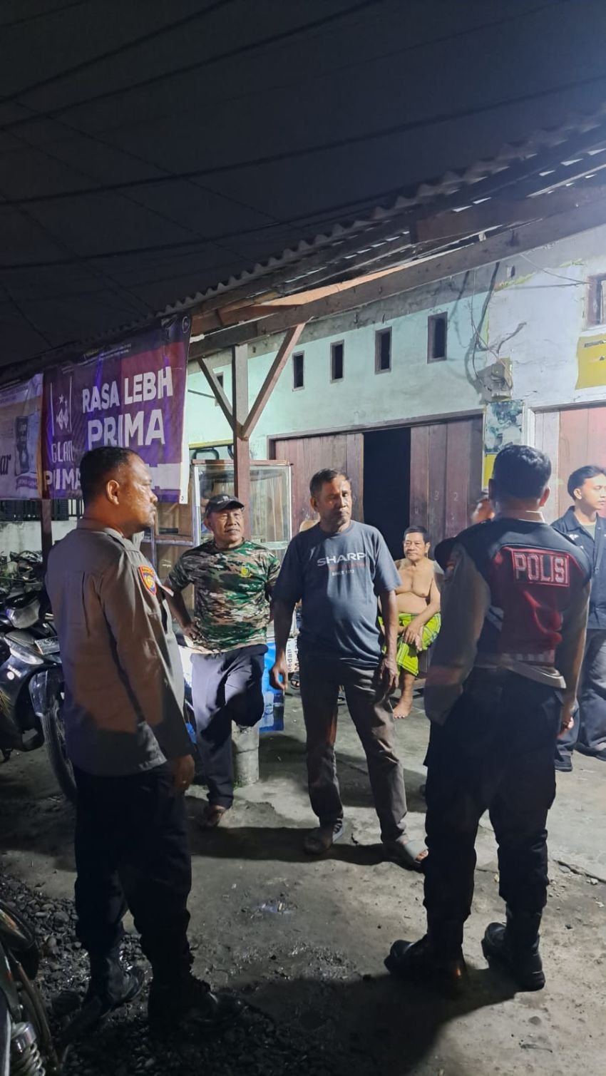 Patroli Blue Light Polsek Sunggal, Berikan Rasa Aman Dan Nyaman Kepada Warganya