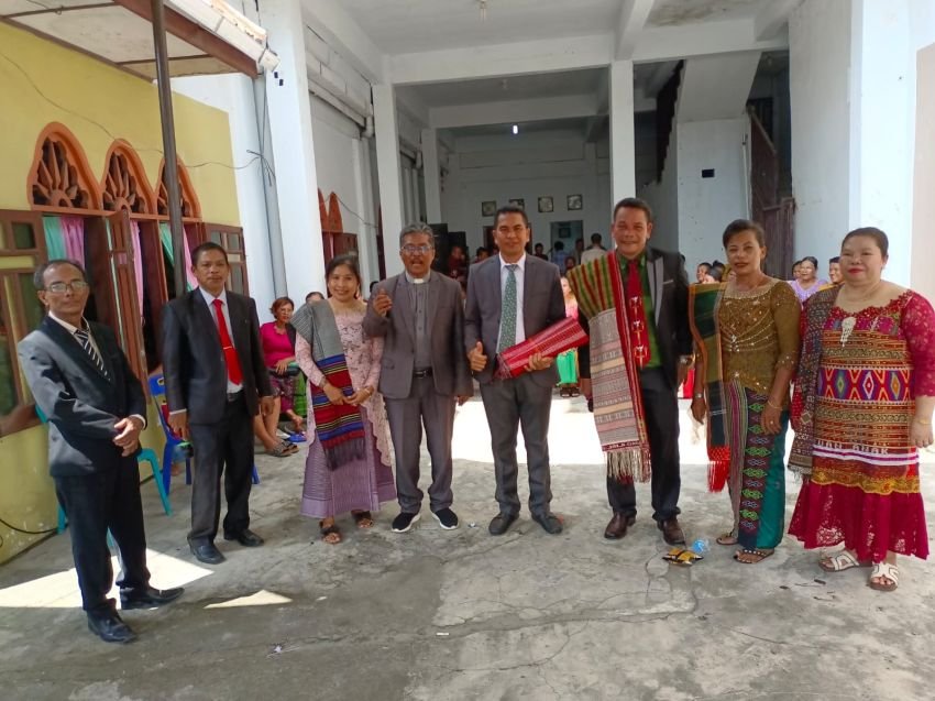 Tunjukkan Kepedulian Keagamaan dan Penguatan Kehidupan Bergereja, Maruli Siahaan Hadiri Pesta Gotilon dan Hari Ulang Tahun ke 37 GKPI Tanjung Mulia Ti