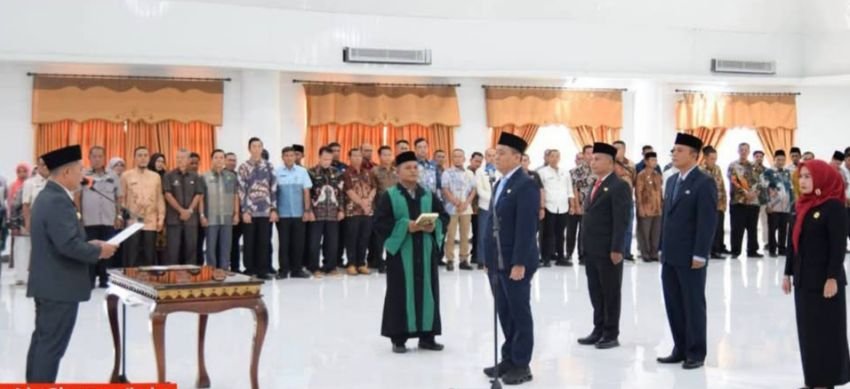 Pelantikan Sekretaris Daerah dan Pejabat Pimpinan Tinggi Pratama di Pemerintah Kabupaten Padang Lawas