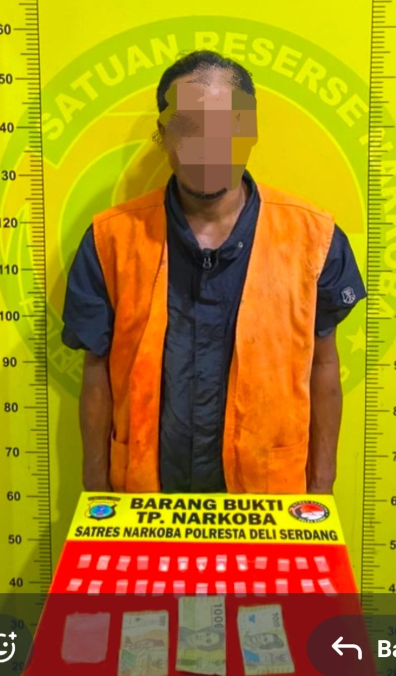 Pria Ini Dijebloskan Ke "Hotel Prodeo"  Polresta Deli Serdang, Ini Kasusnya