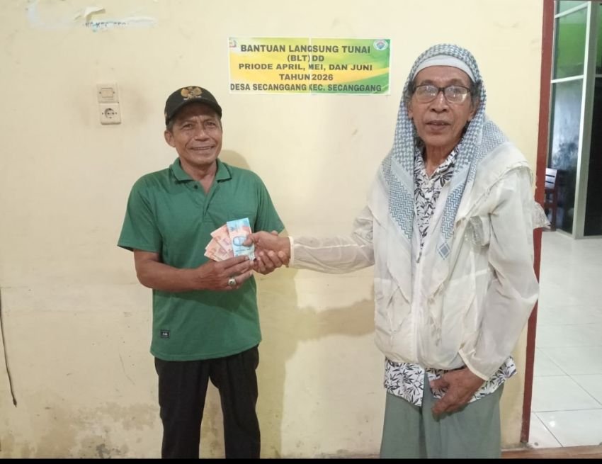 Pemerintah Desa Secanggang Salurkan Bantuan Kepada 26 Warga Lansia Penerima Manfaat Melalui Dana Desa